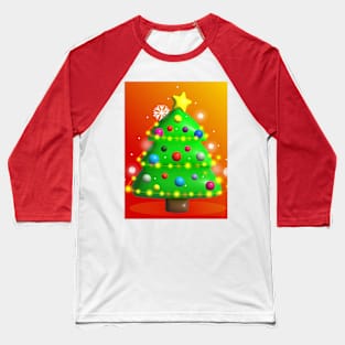 Christmas tree Baseball T-Shirt